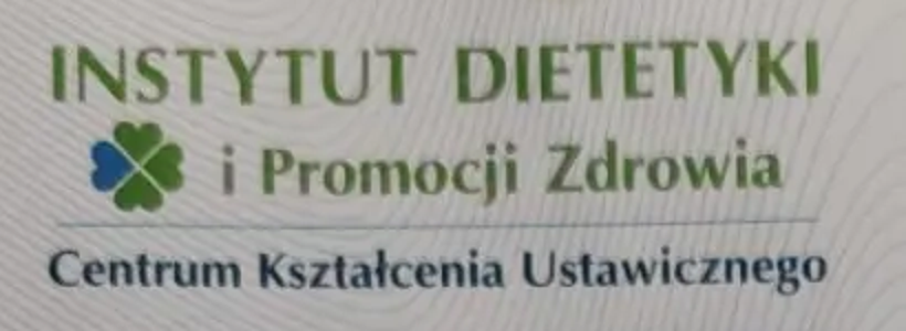Logo Instytutu Dietetyki i Promocji Zdrowia — Centrum Kształcenia Ustawicznego